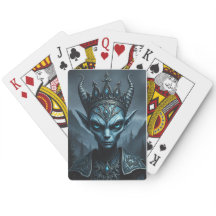 Void King Playing Cards – Dark Fantasy Deck Design