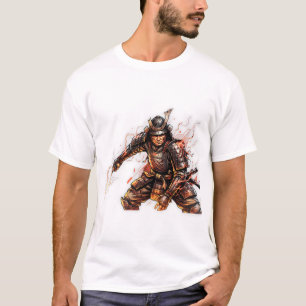 Void Samurai Dark Aesthetic White T-Shirt – Japane