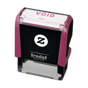 VOID Signature and Date Business Bookkeeping Self-inking Stamp