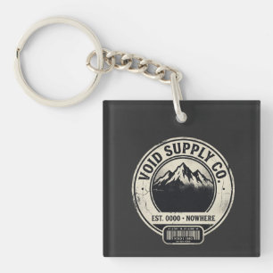 Void Supply Co Vintage Outdoor Logo Streetwear Nih Keychain