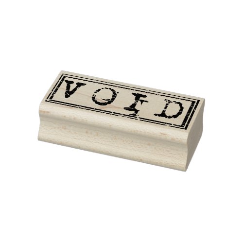 Void Typography Word Not Legally Binding Rubber Stamp