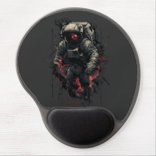Void Walker Astronaut Heavy Metal Gel Mouse Pad