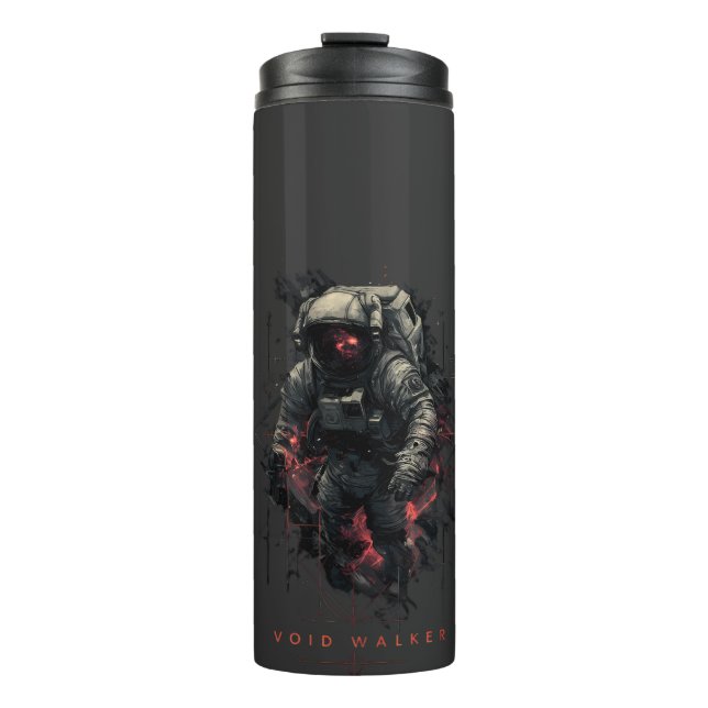 Void Walker Astronaut Heavy Metal Thermal Tumbler (Front)