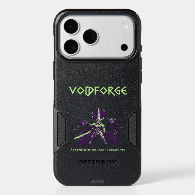 VoidForge - Dark Fantasy Pixel Art  Otterbox iPhone Case (Back)