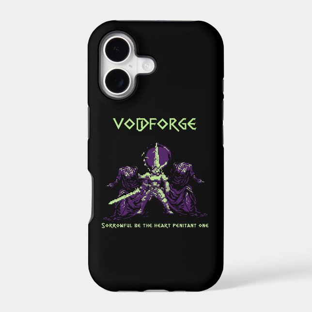 Voidforge "Penitent One" Dark Fantasy Pixel Art  Case-Mate iPhone Case (Back)