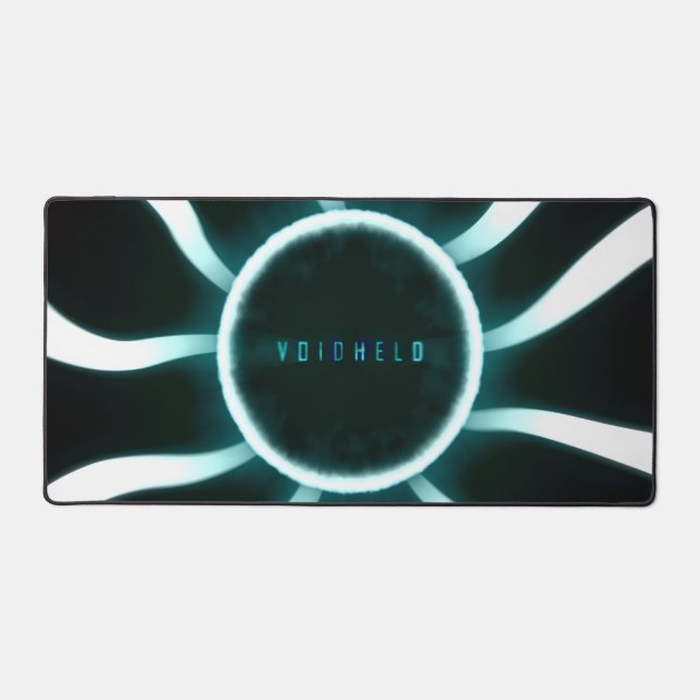 Voidheld Cinematic Orb Desk Mat (Front)