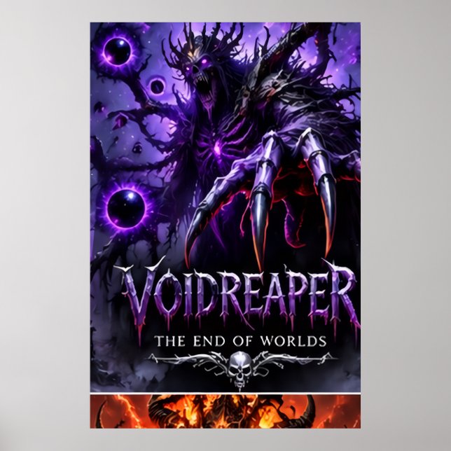 Voidreaper End of Worlds Poster (Front)