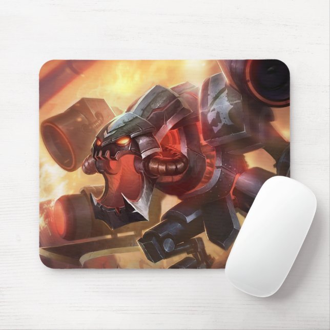 Void's Terror Gaming Mousepad | Mecha Dragon (With Mouse)