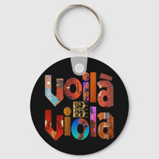 Voilà Viola! Keychain