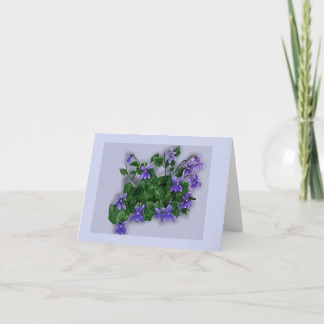 Voilets Card (Front)