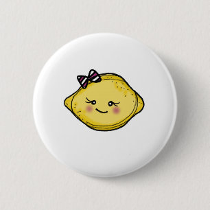 vol25 rosey cheeked lemon head pinback button