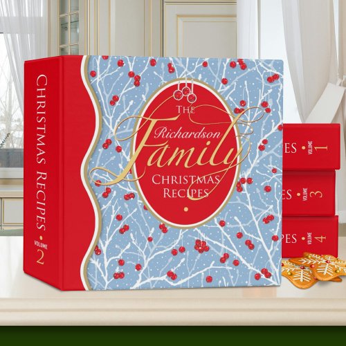 Vol2 Custom Family Christmas Recipes Binder 15  