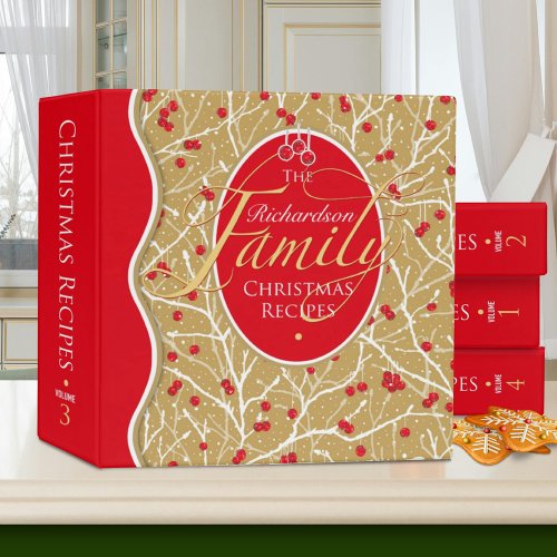 Vol3 Custom Family Christmas Recipes Binder 15  