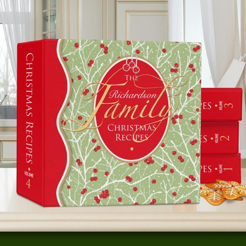 Vol4 Custom Family Christmas Recipes Binder 15  