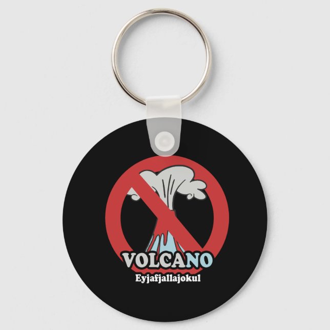 VOLCA-NO KEYCHAIN (Front)