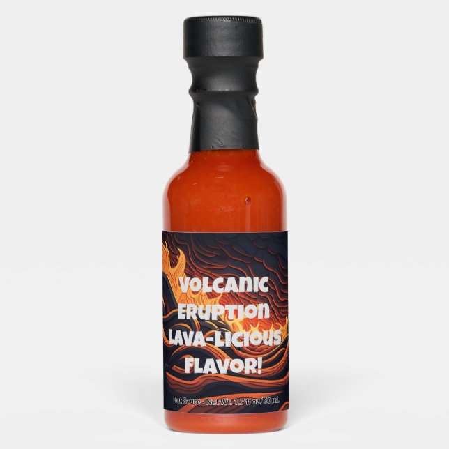 Volcanic Eruption Hot Sauces (Front)