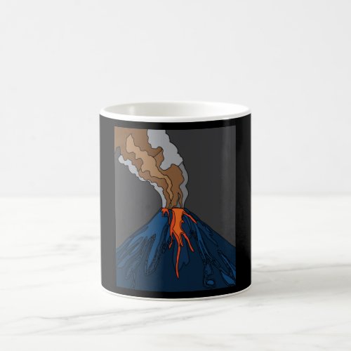 Volcanic Eruption Volcano Eruption Lava Coffee Mug