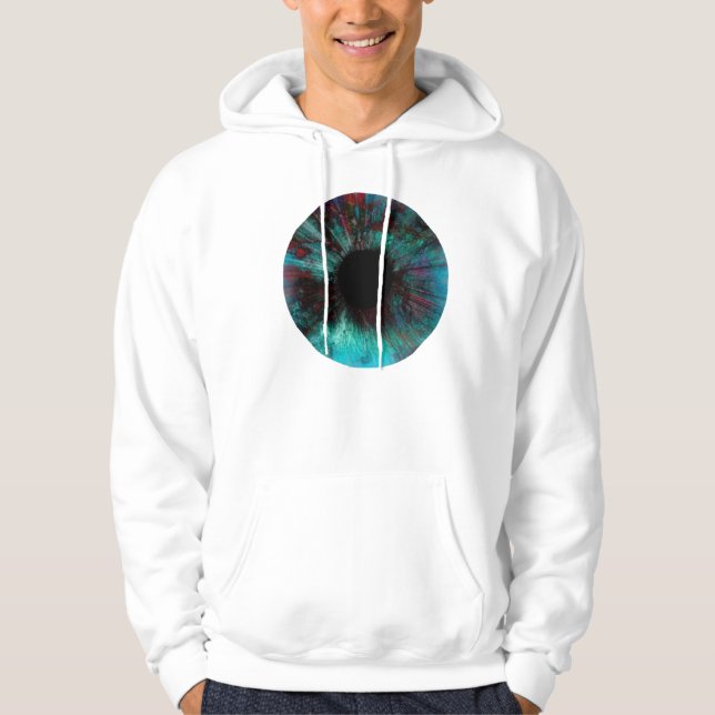 Volcanic Eye Men's Hoodie (Front)