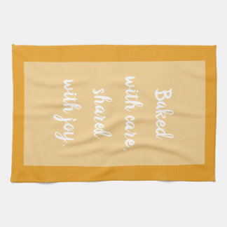 Volcanic Flame - White Kitchen Towel