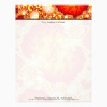 Volcanic Garden - Fractal art Letterhead