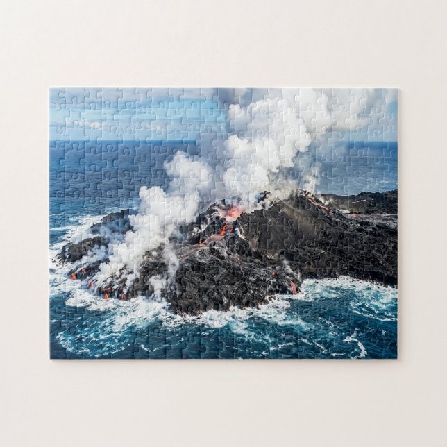 Volcanic Island Jigsaw Puzzle (Horizontal)