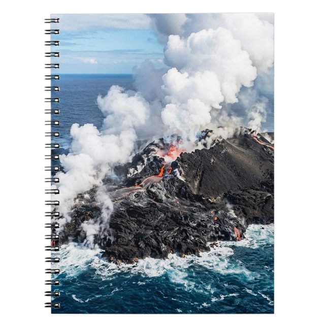 Volcanic Island Notebook (Front)