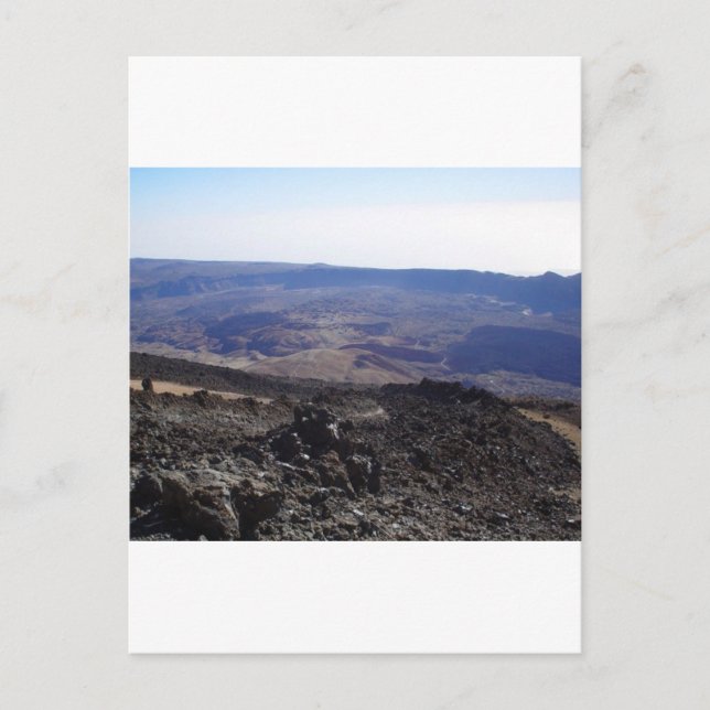 Volcanic Landscape Postcard (Front)