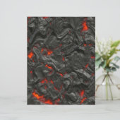 volcanic Lava background effect (Standing Front)