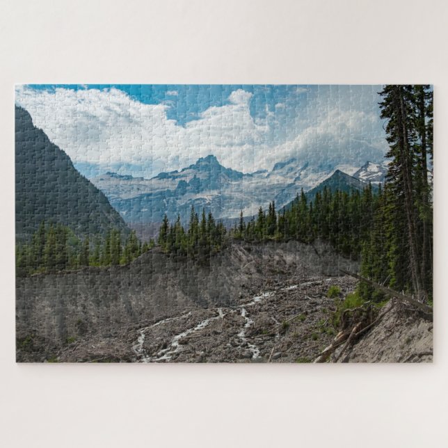 Volcanic Mountain Drama Jigsaw Puzzle (Horizontal)