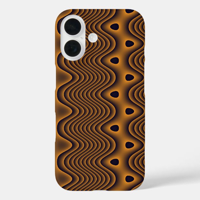 Volcanic Oceans Patterned Case-Mate iPhone Case (Back)