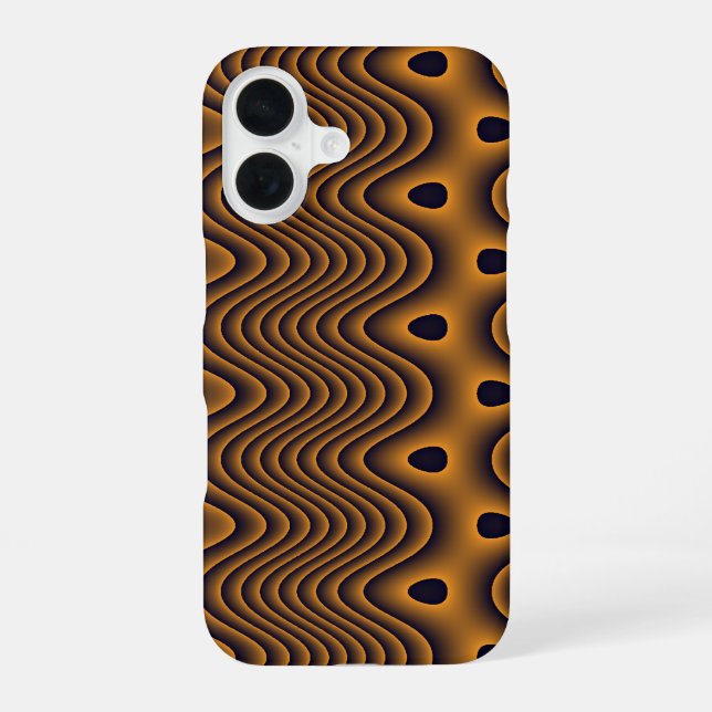 Volcanic Oceans Patterned Iphone Case (Back)