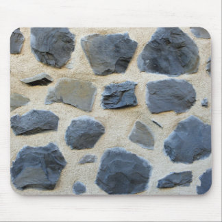Volcanic stones wall mouse pad