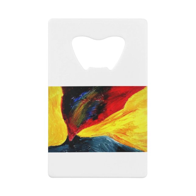 Volcano Credit Card Bottle Opener (Front)