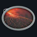 volcano eruption belt buckle<br><div class="desc">volcano eruption</div>