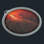 volcano eruption belt buckle<br><div class="desc">volcano eruption</div>