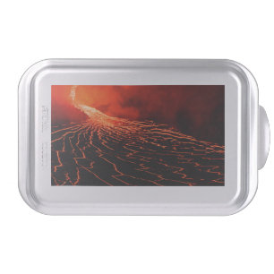 volcano eruption cake pan