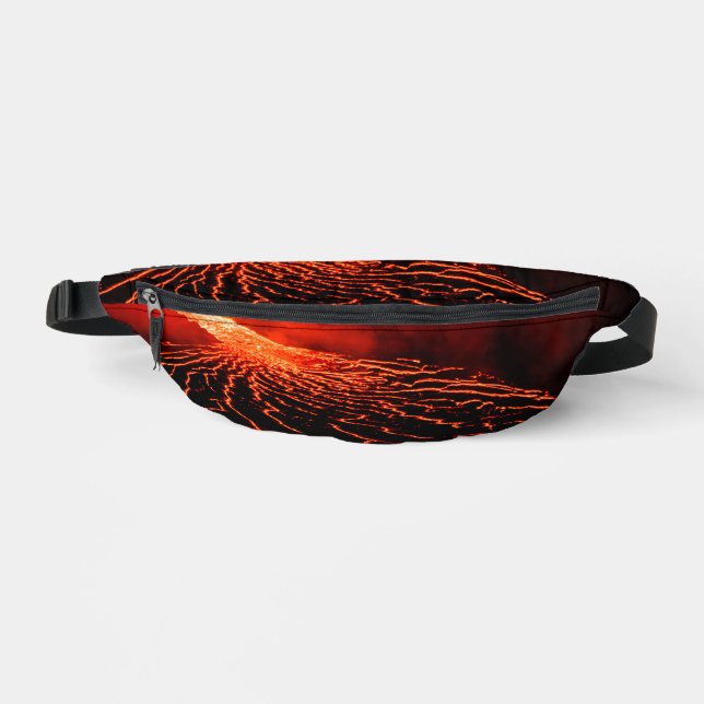 volcano eruption fanny pack (Front)
