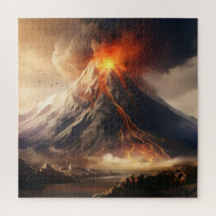 Volcano Eruption Jigsaw Puzzle