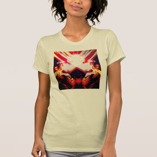 "Volcano Erupts" Women's Art Top (Front)