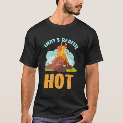 Volcano Geology T_Shirt