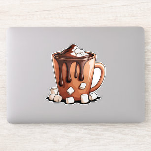 Volcano Hot Chocolate Dream Mug sticker