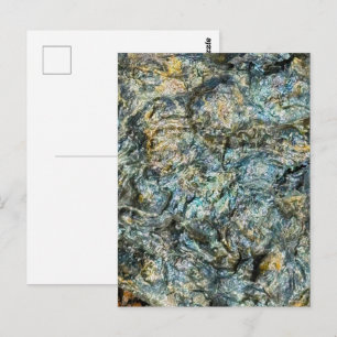 Volcano Lava Rock Postcard