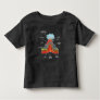 Volcano Lover Geologist Scientist Magma Lava Toddler T-shirt