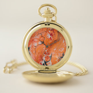 Volcano Pocket Watch