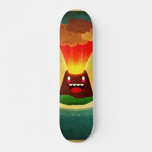 Volcano Skateboard Deck