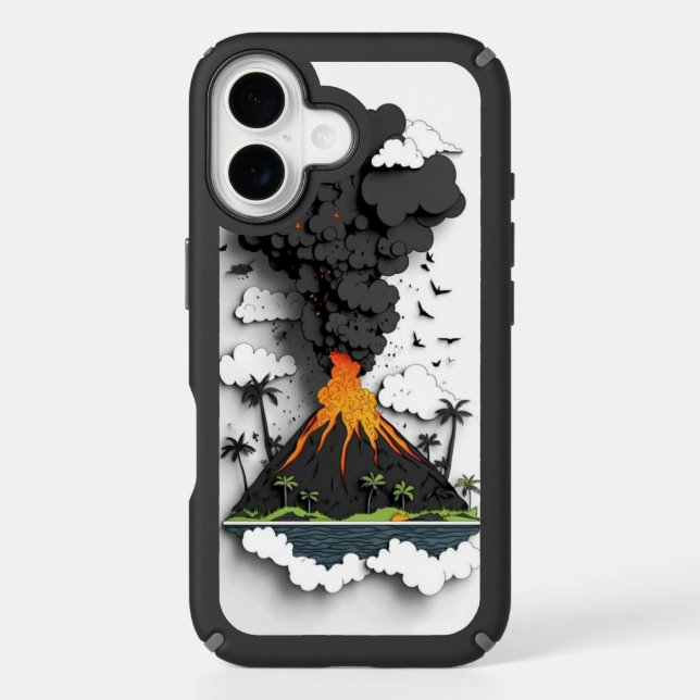 Volcano Speck iPhone Case (Front)