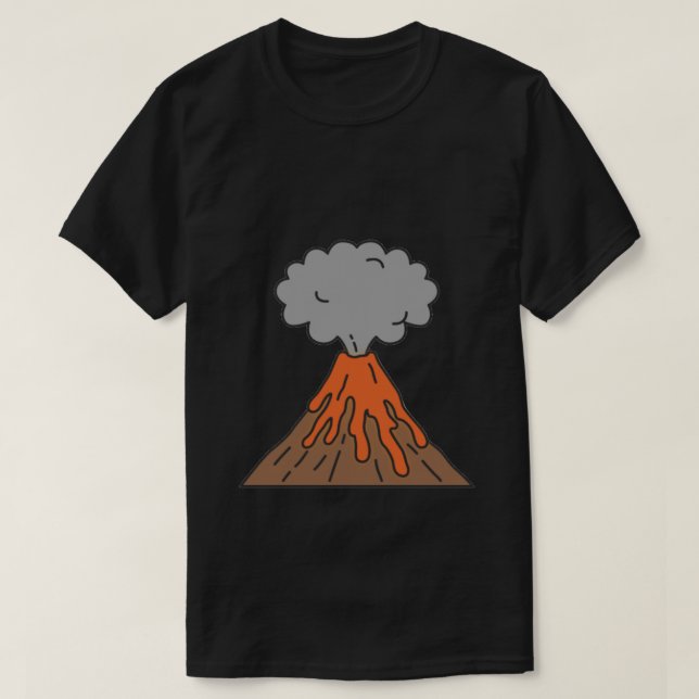Volcano T-Shirt | Zazzle