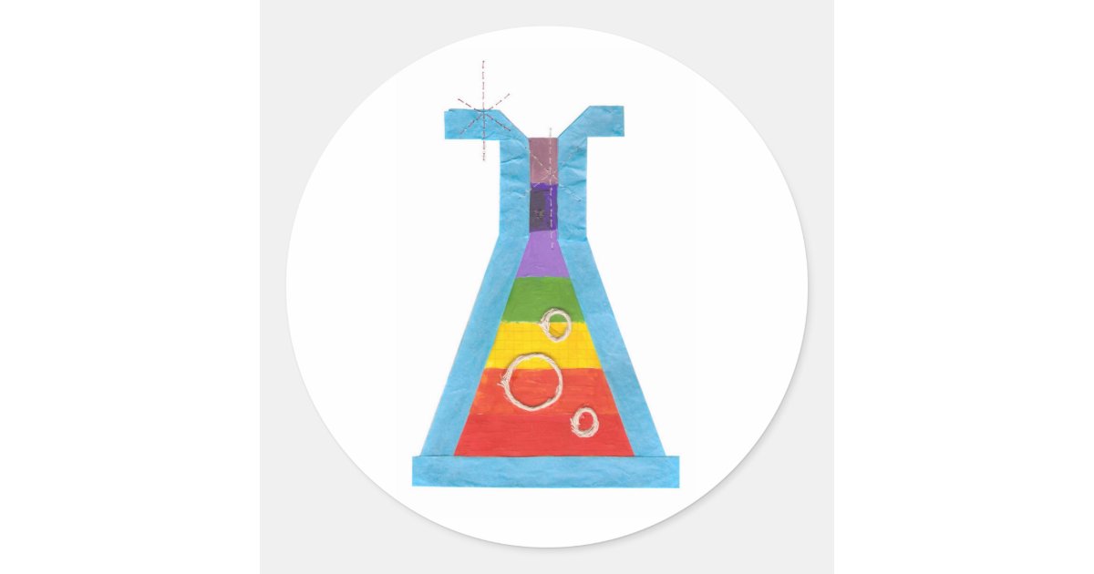 Volcano Vial Stickers | Zazzle