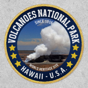 Volcanoes National Park Hawaii Since 1916 Patch