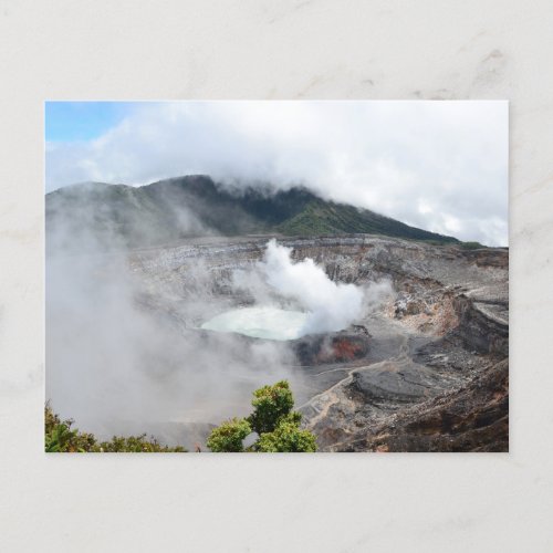 Volcanoes Not in Costa Rica Postcard